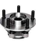 Beefy Front Wheel Bearing And Hub Assembly For 2008 2013 Nissan Rogue And 2014 2015 Rogue Select Plus 2008 2012 Sentra Two Point Five Liter 4 Cylinder 5 Lug With ABS OEM Quality Replacement For A Smooth Quiet Ride, showing 5 lug design and ABS compatibility.