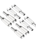 8 Pieces Metal Clevis Quick Links 2mm by 22mm Steel Self Locking Clips for RC model control linkage