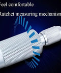 Digital Outside Micrometer With 0.001mm Accuracy, stainless steel ratchet mechanism for consistent measurements
