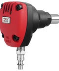 Side view of Pneumatic Mini Palm Nailer Workhorse With Magnetic Nose For Safe Nail Placement Lightweight Die Cast Aluminum Body