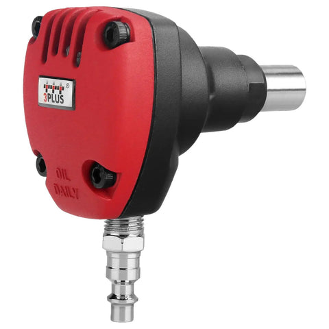 Side view of Pneumatic Mini Palm Nailer Workhorse With Magnetic Nose For Safe Nail Placement Lightweight Die Cast Aluminum Body