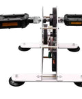 Pedal Powered Exercise Generator For Home Gym Workouts And Emergency Outages featuring foot crank system and compact design.