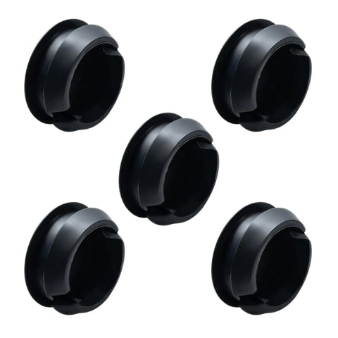 Solid PVS Vent Plug Pack For Boat Propeller Vent Holes Fits Mercury Quicksilver Yamaha Honda 8M0214985 5 Pack Black