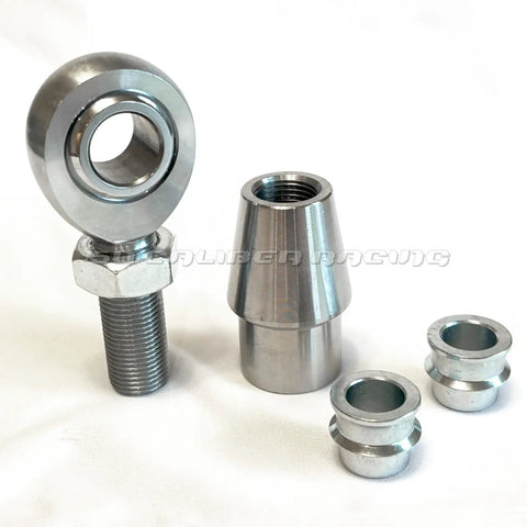 Right Hand Thread 1/2 Inch Heim Joint Rod End Kit For 1 Inch OD Chromoly With Jam Nut Bung And Spacers For Suspension And Steering UTV Rock Crawler Hot Rod Johnny Joint. right hand threaded heim joint, bung, and spacers