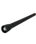 10 Pack VHF Antenna FA-SC55V 6.5 Inch 136-174MHz J-Type Connector Replacement For Icom Two-Way Radios IC-F3 F11 F14 F15 F16 F33 F34 F70 IC-F3000 Series Models. Black antenna with metal connector.