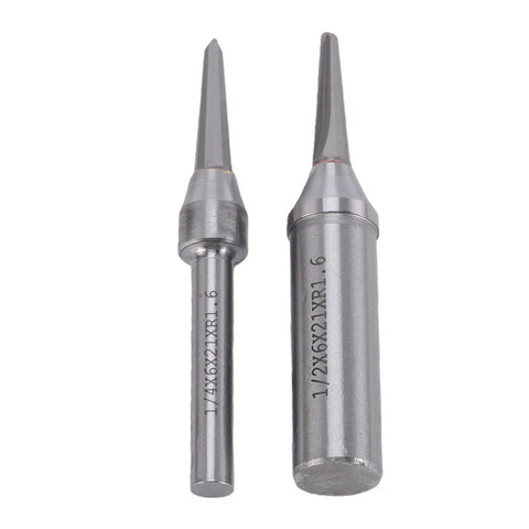 Premium V Shaped Router Bit With Rounded Bottom Arc For Woodworking, sturdy carbide blades for precise cuts, two sizes included.