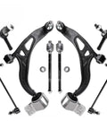 Ford Explorer Front Lower Control Arm Kit With Bushings And Ball Joints - 8-Piece Suspension Set For 2011-2017, top view