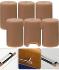 Brown Silicone Corner Guards For Furniture And Drawer Handles Soft Round Edge Protectors That Eliminate Sharp Edges Prevent Accidental Injuries