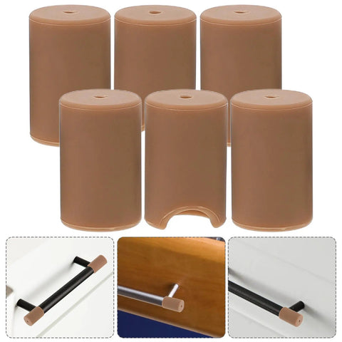 Brown Silicone Corner Guards For Furniture And Drawer Handles Soft Round Edge Protectors That Eliminate Sharp Edges Prevent Accidental Injuries