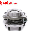 Front Wheel Bearing Hub Assembly With ABS For 2005 2016 Nissan Frontier 4WD 4x4, 2005 2012 Pathfinder 4WD 4x4 in six-lug configuration