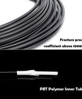 10000mm 32.8ft Bicycle Hydraulic Brake Hose 5mm Universal High Pressure 10000 PSI Cut To Fit Inner Liner Braided Nylon Hose Made In Taiwan