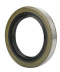 Side view of a trailer axle hub grease seal, part of a 4 Pack Trailer Axle Hub Grease Seals 1.719 In ID X 2.565 In OD With 4 Cotter Pins