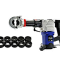 Elukht Lz-300c Electric Hydraulic Crimping Pliers for Copper and Aluminum Cable Terminal with various connector dies.