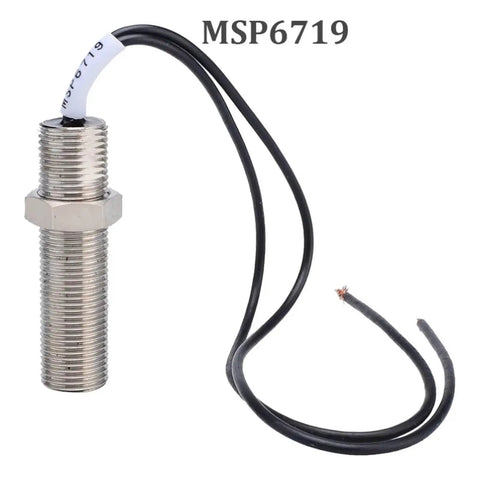 Engine Speed Sensor Magnetic Pickup MPU For Rotational Power Units And Generators, MSP6719 threaded metal sensor