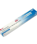 Heavy Duty Two Piece Self Locking Fasteners With 4 1/4 Inch Span And 3 1/2 Inch Capacity sleek matte finish box of fifty.