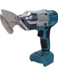 Professional Cordless Metal Shears With 360 Degrees Rotating Head Electric Cutter, stainless steel blades, handheld design.