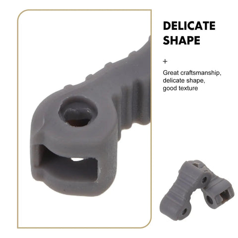 Eyeglasses Hinge Replacement Kit With Silicone Frame Connectors For Glasses And Sunglasses, 4 Pack, close-up view