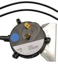 Furnace Vent Air Pressure Switch Replacement 632453 632453R, black dual switch with installation parts, OEM grade.