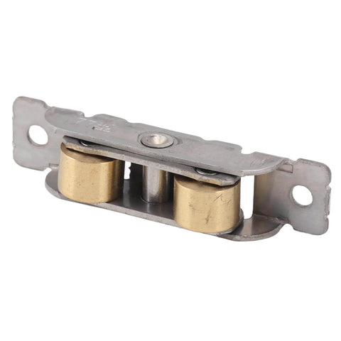 4 Pack Sliding Patio Door Rollers Replacement For Aluminum Glass Doors With Adjustable Rear Wheels Beefed Up Heavy Duty Yellow Zinc Plated Flat Wheel