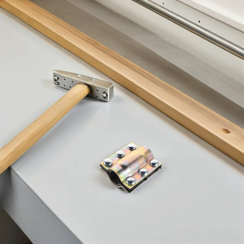 DIY Friendly Fast Install Pipe Repair Clamp For Plastic And Metal Pipes Waterproof Leak Sealer Emergency Home Plumbing Fix DN20x110 shown on table.
