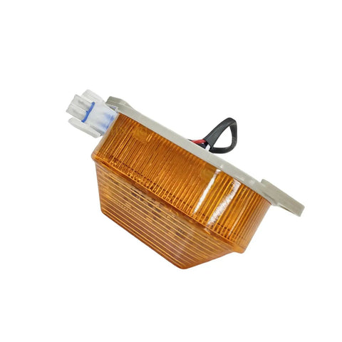 Rock Solid Heavy Duty Beacon Strobe Light 00000740 Working Lamp For Hydraulic Electric Scissor Lift Job Site Safety Gear With Ip65 Waterproof Rating And Bright Yellow Led