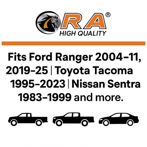 Heavy Duty Engine Oil Filter With Top Shelf Synthetic Microfiber Media For Badass 20 Micron Particle Capture, fits vehicles like Ford Ranger and Toyota Tacoma.