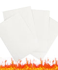 Antrys 4-pack high-temp gasket paper sheets, white ceramic fiber insulation, 7x10x1/8 in.