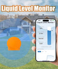 Smart WiFi Water Level Sensor For Tanks Water And Oil Tank Level Monitor With Automatic Alarm Tuya Smart Life App Remote Control