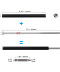 10 Piece 7 Inch Gutter Screws With Ferrules And Driving Tool For Eave Gutters Heavy Duty Replacement Fastening For Gutter Guards Sagging Solution Weatherproof Metal Construction And Long Lasting Durability.