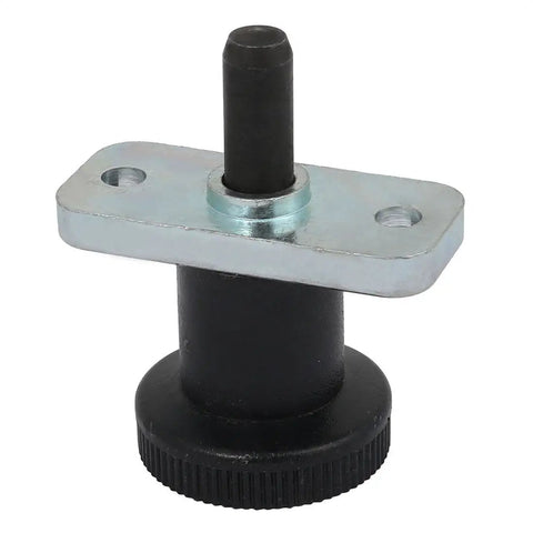 Heavy Duty Zinc Alloy Plate Mount Indexing Plunger With Eight Millimeter Pin Diameter And Eighteen Millimeter Stroke for precision machining setup