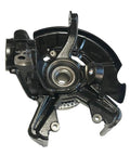 Front view of Front Steering Knuckle And Wheel Bearing Hub Assembly For VW Beetle Golf And Jetta Fits 2002 To 2010 Beetle, 1999 To 2006 Golf, 2001 To 2005 Jetta Passenger Side Right Replacement LK008 1J0407256AG