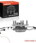 Front Wheel Bearing And Hub Assembly With ABS For Jeep Wrangler JK 2011 To 2017 And 2018 5 Lug RWD Direct Fit Replacement