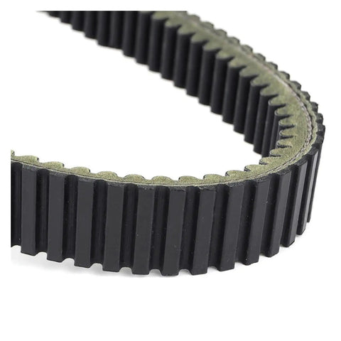 Durable Beefed Up Timing Synchronous Drive Belts For Mule 2500 2510 2520 D1 C1 C6 A1 A6 4x4 Vehicles KAF620 Compatible Conveyor Transmission Belt Replacement Rubber Heavy Duty Belt For 1994 1995 1996 1997 1998 1999 2000 black rubber toothed drive belt