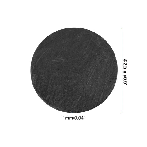 Graphite Block Ingot And Round Plate Set 25 Pieces 22x1mm For Melting And Casting High Temperature Lab Use Go To Graphite Kit