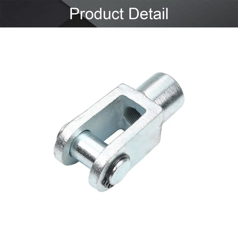 Air Cylinder Rod Clevis End Y Connector 97mm Length M20x1.5 Female Thread Heavy Duty Iron Joint For Pneumatic Cylinders Rugged Build Easy Install Pro Grade Y Linkage For Industrial Systems, iron clevis joint with pin