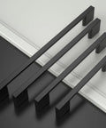 10 Pack Matte Black Cabinet Pulls 5 Inch 128mm Hole Centers Kitchen Cabinet Handles For Cabinets Cupboard Drawers Hardware ZH0060