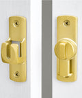 90 And 180 Degree Adjustable Barn Door Lock For Privacy And Security, Easy Install Sliding Door Latch Fits Barn Doors Cabinets Gates