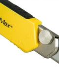 Close-up of FatMax Snap Off Knife Durable Utility Knife Built For The Shop Home And Field Use With A Beefy Build And Easy Blade Change