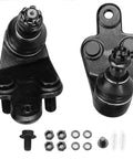 Beefed Up Front Lower Ball Joints For Toyota Camry 2007 To 2017 And Avalon 2005 To 2018 Premium Quality Replacement Kit Durable Components Smooth Steering Easy Install Direct Fit Suspension Upgrade, black metal ball joints with hardware