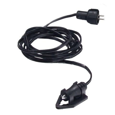 Photo Eye Light Sensor For Power Pack Transformers, Dusk To Dawn Auto On Off Switch, black cable and plug for 120W to 900W transformers