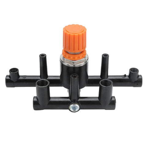 Nan Pressure Regulator Valve For Air Compressors And Small Pneumatic Systems Aluminum Alloy Construction Delivers Precise Adjustable Air Pressure