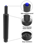 Heavy Duty 8 Inch Gas Lift Cylinder Replacement For Office Chairs 450lbs Long Stroke Pneumatic Shock Piston Universal Size Fits Most Chairs Great For Tall Folks Class 4, showing design details and safety features.