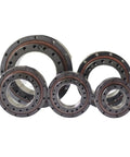 High Precision WXD32 Harmonic Reducer For Industrial Robot Manipulator Arm Joint Hollow Transmission, showing various sizes and hollow shaft design.