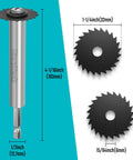 Inside Pipe Cutter With Two Extra Blades For PVC And Plastic Pipe Pro Grade Tool With Heat Treated One Point Two Millimeter Blades