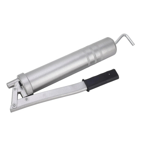 High Pressure Grease Gun 8000 PSI 400cc Manual Oiling Greaser for Steel Machinery and Industrial Equipment Maintenance Heavy Duty Tool
