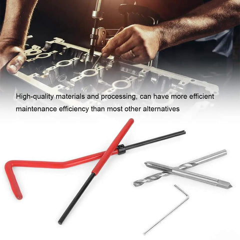Pro Grade M4 Thread Repair Kit With 25 Helicoil Inserts In Transparent Plastic Box For Processing Machinery Restores Damaged Threads Fast And Easy, Durable, Premium Quality, Ideal For Tooling And Maintenance Jobs.