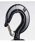 Heavy Duty 0.25 To 0.75 Ton Manual Lever Chain Hoist Winch hook showing detail of sturdy steel construction for lifting heavy objects.