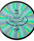 Cosmic Neutron Volt Disc Golf Fairway Driver For Long Bombs And Laser Straight Throws With A Subtle Turn And Reliable Fade 165 To 170 Grams Colors May Vary disc top view