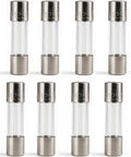 8 glass fuses from 20 Pack 5A 125V Fast Blow Glass Fuses 5x20mm Replacement Kit for Christmas Tree Lights, String Lights.