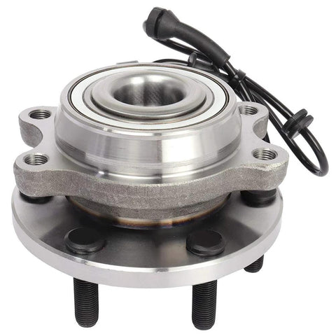 Front Wheel Bearing And Hub Assembly With Wheel Speed Sensor For 2005 To 2015 Frontier, Pathfinder And Xterra 6 Lug 4x4 Trucks